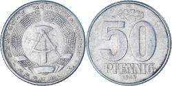 World Coins - Coin, GERMAN-DEMOCRATIC REPUBLIC, 50 Pfennig, 1968, Berlin, , Aluminum