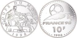 World Coins - Coin, France, Coupe du Monde 1998, 10 Francs, 1996, Paris, Proof,