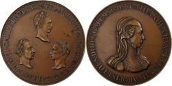 World Coins - France, Medal, Catherine de Médicis , Mère de trois Rois, Bronze,