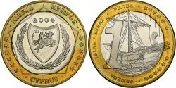 World Coins - Cyprus, Euro, Fantasy euro patterns, Essai-Trial, Proof, 2004, Bi-Metallic