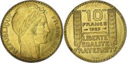 World Coins - France, 10 Francs, Concours de Turin, 1929, Paris, ESSAI, Aluminum-Bronze