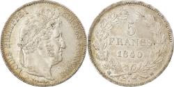 World Coins - Coin, France, Louis-Philippe, 5 Francs, 1840, Strasbourg, , Silver