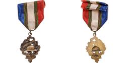 World Coins - France, Mérite UNC, Droits des Combattants, Medal, Very Good Quality, Bronze