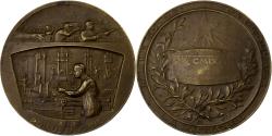 World Coins - France, Medal, Aux Poilus d'Usine, La Victoire, Bronze, Lordonnois,
