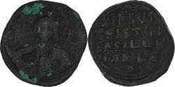 Ancient Coins - Constantine VIII, Follis, c. 1025-1028, Constantinople, Bronze,