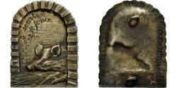 World Coins - France, Broche, 29ème Régionale, Je Souris et je Fonce, Silvered Metal