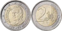 World Coins - Spain, 2 Euro, 2002, Madrid, Bi-Metallic,