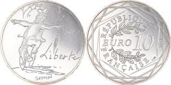 World Coins - France, 10 Euro, Liberté Automne Sempé, 2014, Paris, , Silver