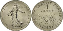 World Coins - Coin, France, Semeuse, Franc, 1980, Paris, , Nickel, KM:925.1