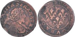 World Coins - Coin, France, Louis XIII, Double Tournois, Uncertain date, , Copper
