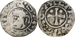 World Coins - Archbishopric of Vienne, Denier, ca. 1200-1250, Vienne, Billon,