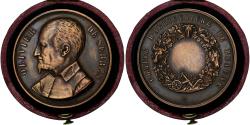 World Coins - France, Medal, Olivier de Serres, Comité d'Agriculture de Beaune, n.d., Copper