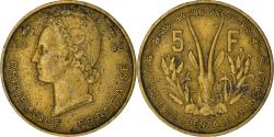 World Coins - Coin, French West Africa, 5 Francs, 1956, , Aluminum-Bronze, KM:5