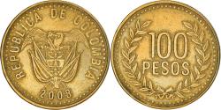World Coins - Coin, Colombia, 100 Pesos, 2008, , Aluminum-Bronze, KM:285.2