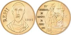 World Coins - France, Token, XVème Centenaire du Baptème de Clovis, Reims, 1996