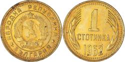 World Coins - Coin, Bulgaria, Stotinka, 1962, , Brass, KM:59