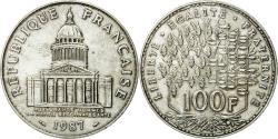 World Coins - Coin, France, Panthéon, 100 Francs, 1987, Paris, , Silver, KM:951.1
