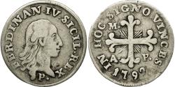 World Coins - Coin, ITALIAN STATES, NAPLES, Ferdinando IV, 10 Grana, 1792, Naples,