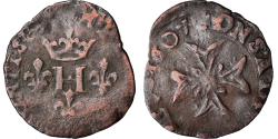World Coins - Coin, France, DOMBES, Henri II de Montpensier, Liard, 1607, Trévoux,