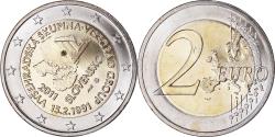 World Coins - Slovakia, 2 Euro, Visegrad Group, 20th Anniversary, 2011, Kremnica,