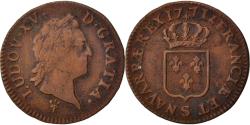 World Coins - Coin, France, Louis XV, Sol à la vieille tête, Sol, 1771, Reims,