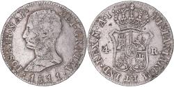World Coins - Coin, Spain, Joseph Napolean, 4 Réales, 1811, Madrid, , Silver
