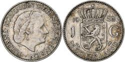 World Coins - Coin, Netherlands, Juliana, Gulden, 1956, , Silver, KM:184