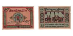 World Coins - Banknote, Germany, Aken Stadt, 25 Pfennig, village 2, 1921, 1921-10-01