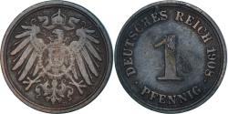 World Coins - Coin, Germany, Pfennig, 1908