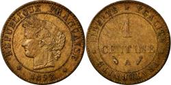 World Coins - Coin, France, Cérès, Centime, 1892, Paris, , Bronze, KM:826.1