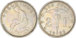 World Coins - Coin, Belgium, 2 Francs, 2 Frank, 1923, , Nickel, KM:91.1