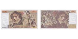 World Coins - France, 100 Francs, Delacroix, 1978, M.5, VF(20-25), Fayette:69.01d, KM:154a