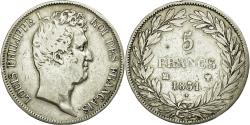 World Coins - Coin, France, Louis-Philippe, 5 Francs, 1831, Marseille, , Silver