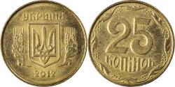 World Coins - Coin, Ukraine, 25 Kopiyok, 2012