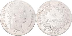 World Coins - Coin, France, Napoleon I, 5 Francs, 1808, Bayonne, , Silver