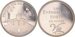 World Coins - France, Medal, Les événements forts de votre vie, Premier vol du Concorde