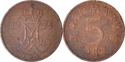 World Coins - Coin, Denmark, 5 Öre, 1975