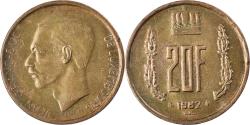 World Coins - Coin, Luxembourg, Jean, 20 Francs, 1982, , Aluminum-Bronze, KM:58
