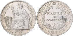 World Coins - French Indochina, 1 Piastre, 1900, Paris, Silver,