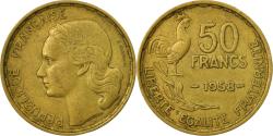 World Coins - Coin, France, Guiraud, 50 Francs, 1958, Paris, , Aluminum-Bronze