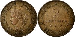 World Coins - Coin, France, Cérès, 2 Centimes, 1892, Paris, , Bronze, Gadoury:105