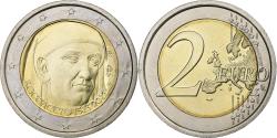 World Coins - Italy, 2 Euro, 2013, Boccaccio, Rome, Bi-Metallic,