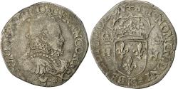 World Coins - Coin, France, Henri III, Teston, 1575, Bordeaux, , Silver, Sombart:4646