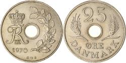 World Coins - Coin, Denmark, Frederik IX, 25 Öre, 1970, Copenhagen, , Copper-nickel