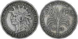 World Coins - Coin, Guadeloupe, 50 Centimes, 1903, , Copper-nickel, KM:45