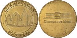 World Coins - France, Token, Tourist Token, Fougères - Cité médiévale n°1, Arts &