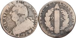 World Coins - France, 2 Sols, 2 sols françois, 1792, Lille, 1er sem, Bronze,