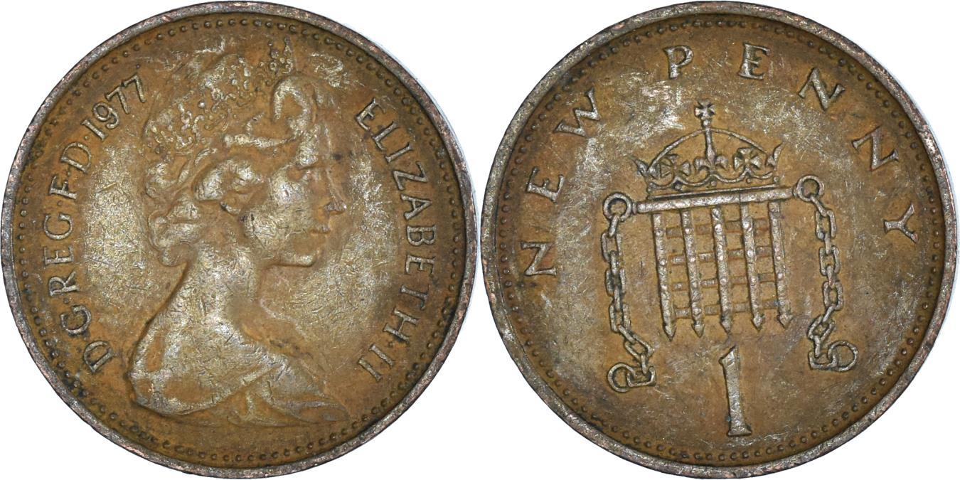 Coin Great Britain New Penny 1977 European Coins coin-mexico-peso-1977-north-central-american-and-caribbean-coins