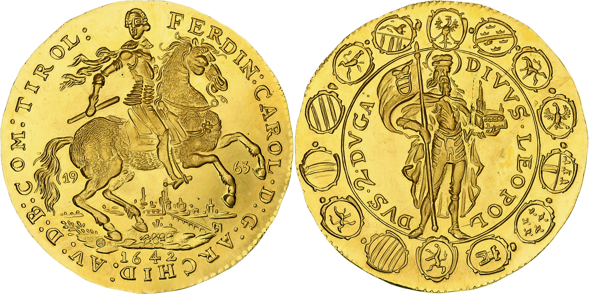 Austria, 2 Ducat, 1963, Gold, , KM:M29 | European Coins