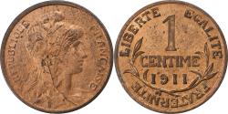 World Coins - France, Centime, Daniel-Dupuis, 1911, Paris, Bronze, , Gadoury:90